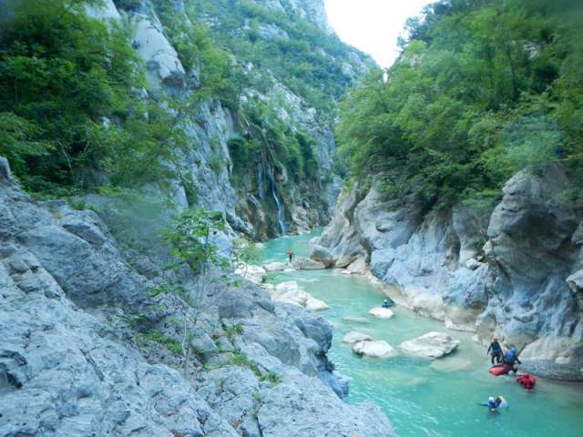 Kastamonu'da bulunan Valla Kanyonu’nu geçmek