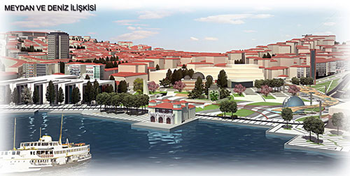 Meydandaki toplu taşıma durakları kaldırılacak. Otopark, bankalar ve iş yerleri yıkılacak. Anıtlar ise korunacak.