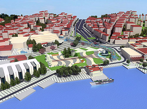 Proje sadece meydanı kapsamıyor, kentsel dönüşüm de gündemde. Beşiktaş'ta deprem riski taşıyan Sinanpaşa, Türkali, Vişnezade, Ortaköy ve Mecidiye mahallerinde dönüşüm yapılacak.