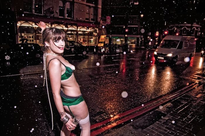 Londra'nın Shoreditch bölgesi alternatif gece hayatıyla dikkat çekiyor.