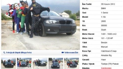 AÇIKLAMA<br /><br />Aracım özel bir üretimdir...Türkiye de bir eşi daha yok.. kendime baktığım gibi arabama da o şekilde baktım... arabanın 10 bin tl lik + sı vardır.. araba bmw tuning arabadır.. renk olarakta özel bir işlem yapılarak mat rengine gelmiştir dikkat! aracın üstündeki boya değildir... 3500 tl ye mal olmuştur...full + fulllerle kıyaslamayın araç tamamen dolu ve eksiksiz bir araçtır... <br /><br />üzerinde bmw 1 serisi smoke füme taban ledli stop lambası 500 tl ile bmw 1 serisi siyah taban angel far seti 650 tl orijinallerinide verecem ve yine üzerinde çelik bmw mat jant 1500 tl bmw nin orijinal jantlarıda verecem,1000 tl değerinde navigasyon vardır... 81 il harita yüklü şeklindedir...dört mevsim üzerinde sıfır pirelli marka lastikler mevcutdur...<br /><br />eski ranflet lastikler de iyi durumdadır ve yedek olarak yanında verecem...hiç masraf yapmadan binebileceğiniz bir araçtır,aracıma her konuda garanti veririm...tüm periyodik bakımları yeni yapıldı...kısacası kesinlikle masrafsız bir araçtır... zaten düşünürseniz aracım size 40 bin tl ye bile gelmiyor... <br /><br />camlar 1. sınıf amerikan içi görülebilir film cam ile kaplanmıştır... ve son olarak aracımda bulunan 900 tl değerindeki yakıt tasarruf cihazınıda içinde hediye edecem... <br /><br />Araç full orjinaldir..değişeni kazası kesinlikle yoktur...sadece sol ön kapıda çizikten dolayı lokal boya vardır... burada ne kadar anlatsam olmaz aracımı gelin görün derim... takasta aracım 50 bin tl dir...