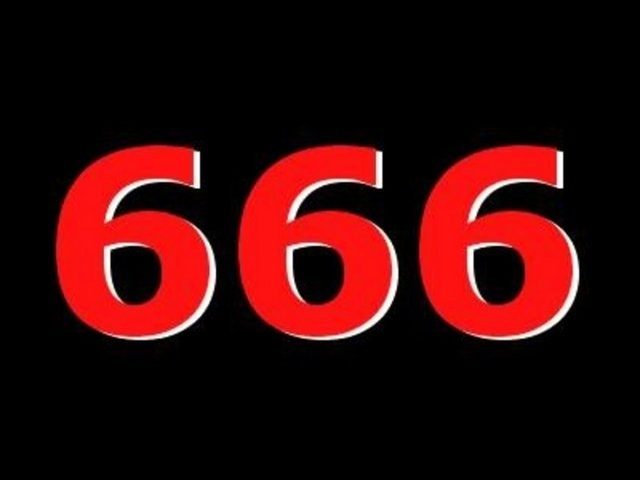 Şeytanın rakamı:<br /><br />666 üzerine bir çok efsane var. En popüler olanı ise 6 rakamının İbranice yazılımına dair. İbranice 6 rakamı (w) olarak yazılıyor.