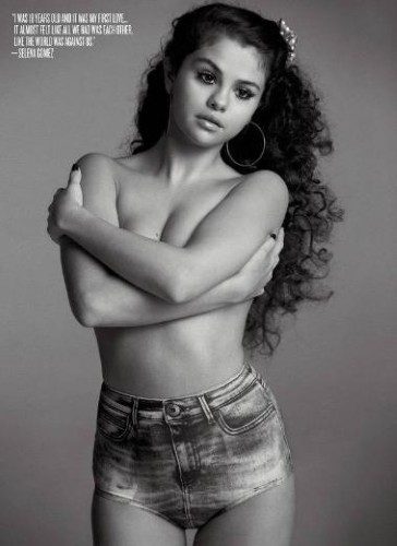 22 yaşındaki Selena Gomez'in V dergisine verdiği pozlar 'rahatsız edici' bulundu.