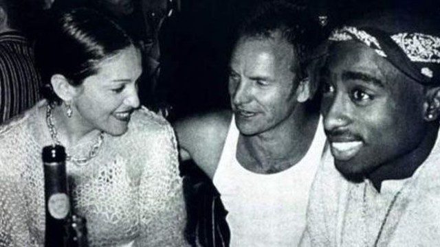 Madonna, Sting ve Tupac