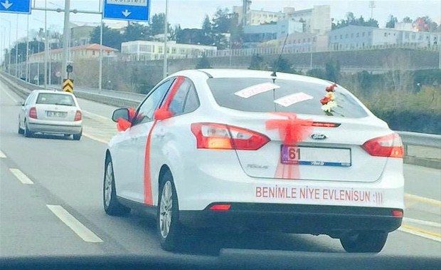 İşte o ilginç yazılar...