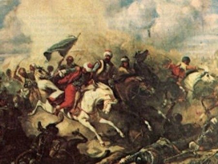 "Adın ne yiğit?<br /><br /> -Hüseyin<br /><br /> -Nerelisin?<br /><br /> -Bursa, Yenişehir<br /><br /> -Ey Hüseyin! Sendeki kuvvet, adını taşıdığın Hazret-i Hüseyin'in dedesinden geliyor.<br /><br /> -Sayenizde Sultanım!..."