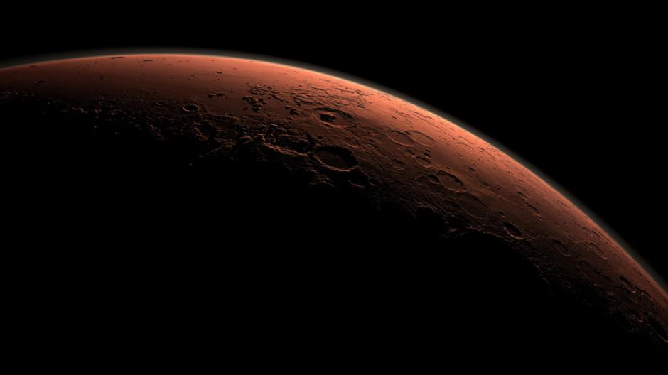 Mars'ta gündoğumu
