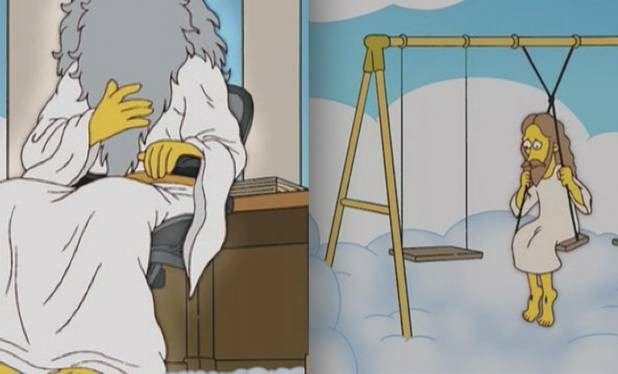 The Simpsons<br /><br /> Tanrı ve İsa dışındaki tüm Simpsons karakterlerinin 5 değil 4 parmağı var.