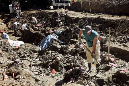 Wider Image - Srebrenica - Mass Graves Twenty Years On