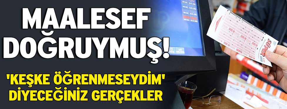 Keşke öğrenmeseydim diyeceğiniz gerçekler Sözcü Gazetesi