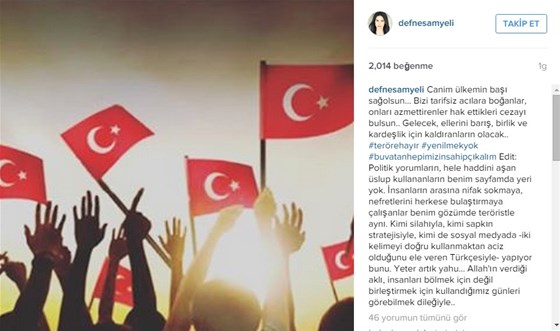 defne samyeli sosyal