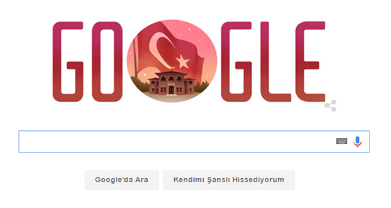 29 Ekim Cumhuriyet Bayramı’na özel Doodle!