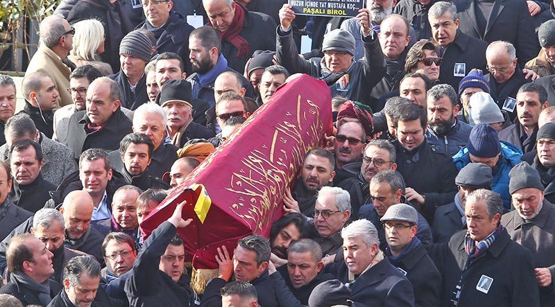Mustafa Koç son yolculuğuna uğurlandı.