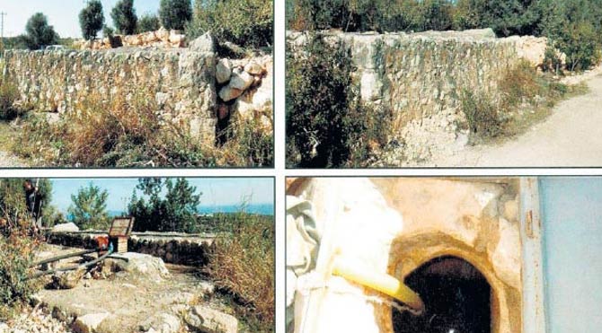 1600 Yıllık sarnıç sulama borusu olarak kullanıldı