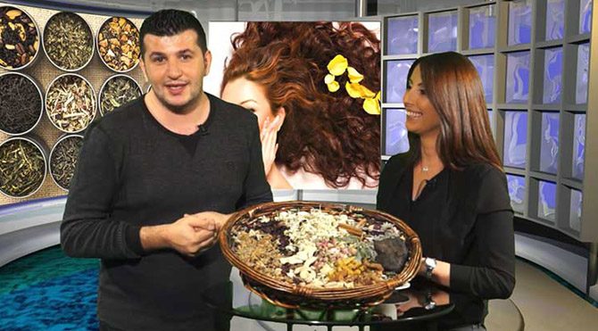 dincer-hande-sac-bakimi Sözcü Gazetesi Yazarı ünlü astrolog Dinçer Güner'in yeni programı Dinçer Güner ile Merak Ediyorum'un ikinci konuğu Türkiye Aktarlar ve Baharatçılar Federasyonu Genel Başkan Yardımcısı Hande Polat oldu.