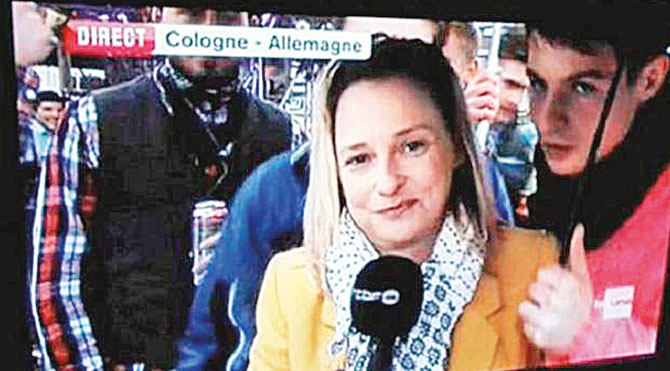 Tacizi anlatırken tacize uğradı