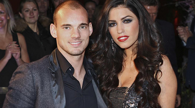 Sneijder yalnızken sakin