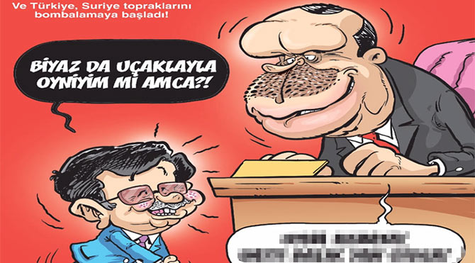 Gırgır’ın kapağında Suriye’de yaşanan kriz var