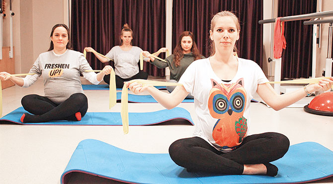 Pilates normal doğumu kolaylaştırıyor