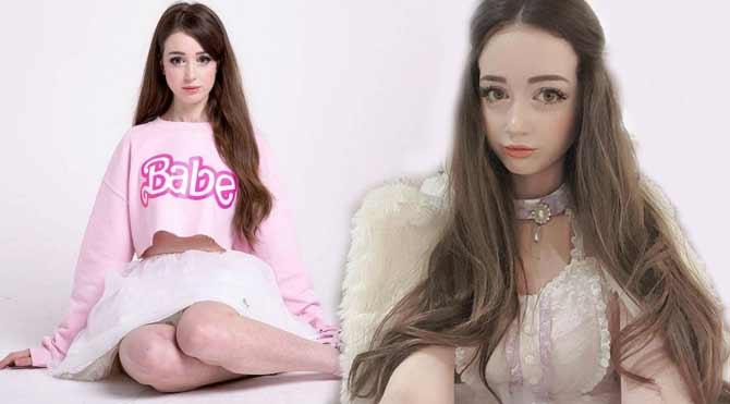 İngiltere’nin Barbie’si Hannah Gregory