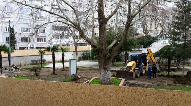 İTÜ’de ağaçlar kesiliyor