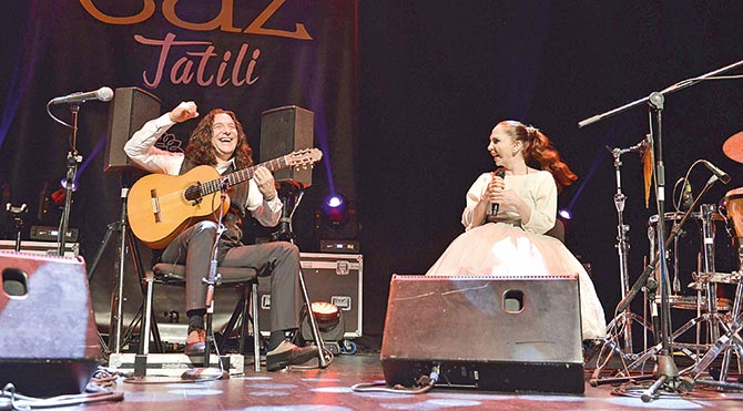 Caz festivalinde Sertab sürprizi