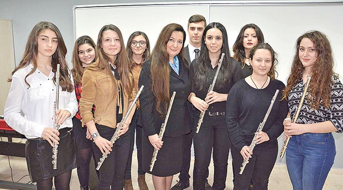 Sihirli Flüt öğrencilerle buluştu