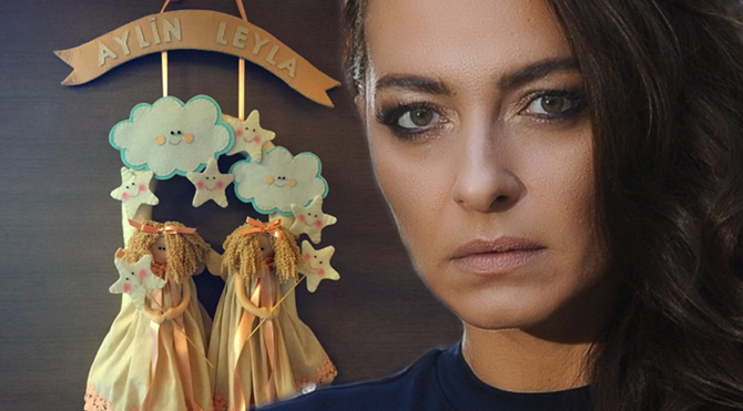 Ayça Bingöl ikiz bebeklerine kavuştu