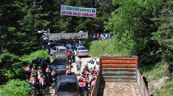 İztuzu’ndan Cerattepe’ye destek