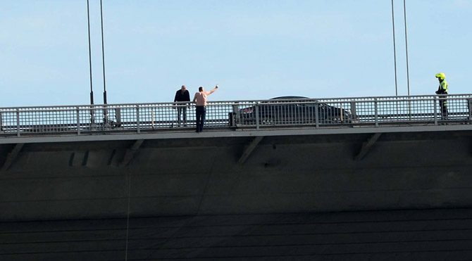 Köprüden intiharda “atla lan” soruşturması