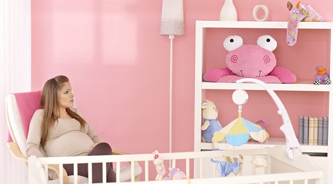 Toksik madde içermeyen bir bebek odası için…