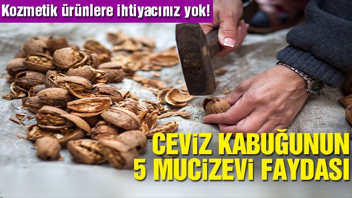Ceviz kabuğunun 5 mucizevi faydası Sözcü Gazetesi
