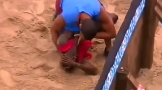 Yattara Survivor 2016 yarışmasının 11 Mart akşamı yayınlanan ödül yarışmasında dirseği yedi