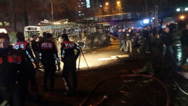 Ankara Kızılay explosion occurred.  The explosion of the city's busiest area ...