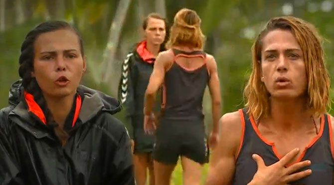 Survivor 2016’da Eda ve Nagihan’ın kavgasını kimse ayıramıyor!