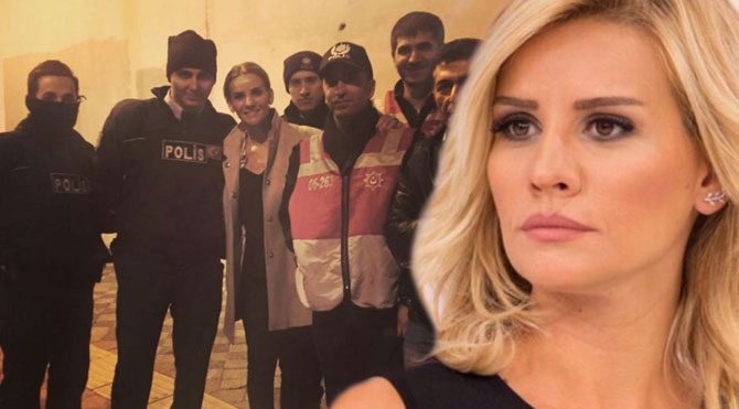 Esra Erol’dan polis paylaşımı