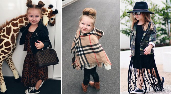 Instagram’ın yeni fenomeni 5 yaşındaki Harlow!