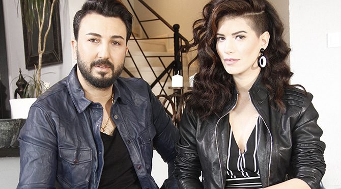 İbrahim Aktolon klip için kış ayında havuza girdi