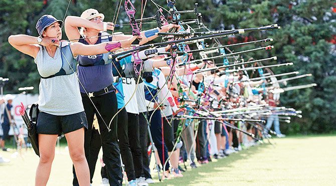Kadın okçuların hedefi olimpiyat