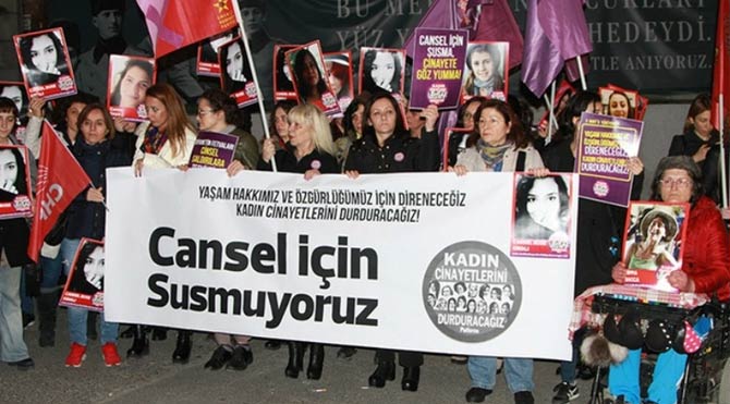 Kadınlardan Cansel kararına tepki