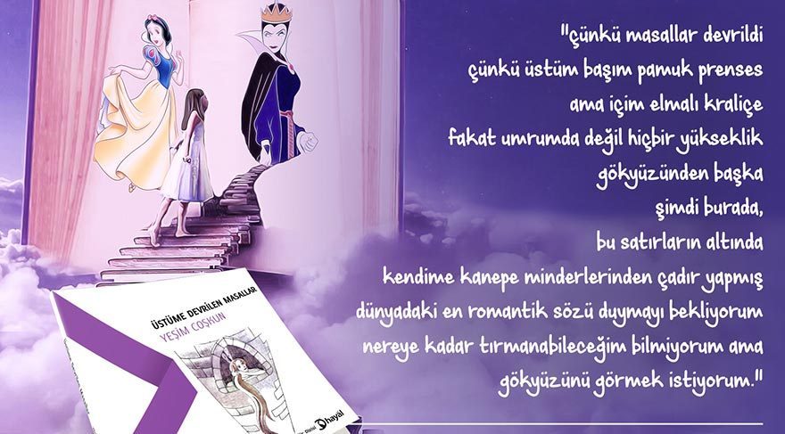 Genç yazar Yeşim Coşkun’un ilk kitabı: Üstüme devrilen masallar
