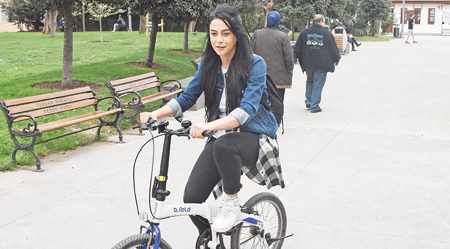 Haftada 90 km pedal çeviriyor