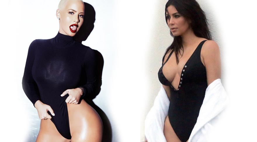 Kim Kardashian mı, Amber Rose mu daha seksi?