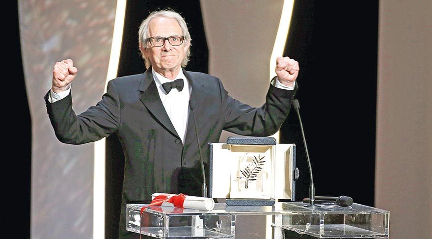 Ken Loach, ikinci kez Altın Palmiye kazanan dokuzuncu yönetmen oldu.