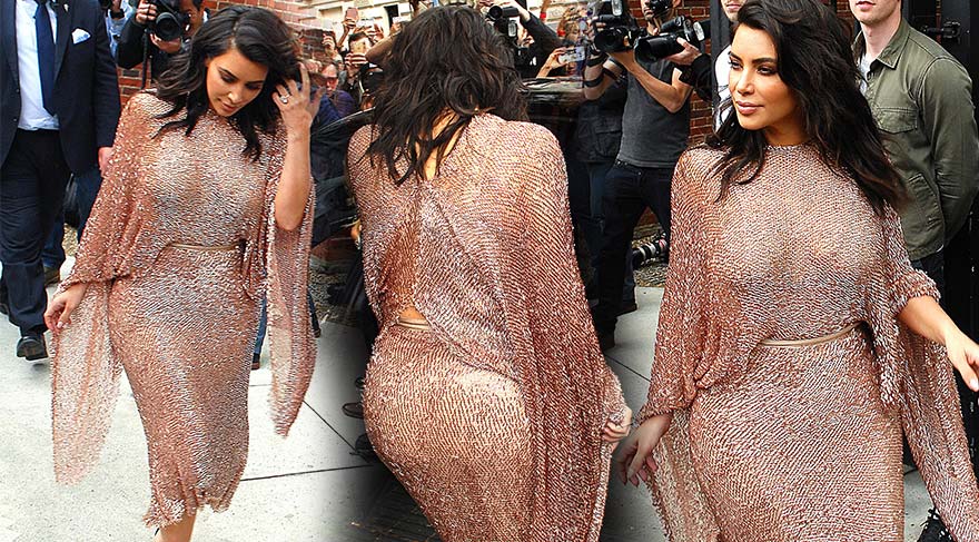 Kim Kardashian’ın poposu küçülmüş