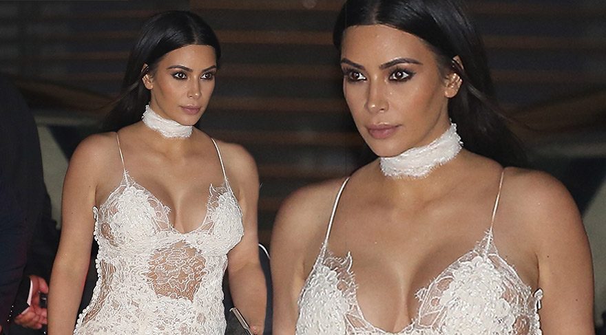 Kim Kardashian doğumdan sonra ilk kez bu kadar iddialı