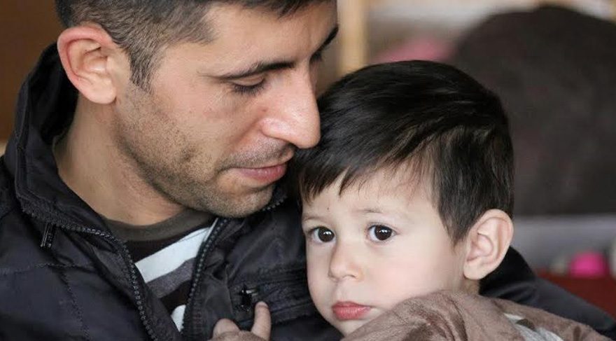 FOTO:SÖZCÜ - Mekan Şahin'den geriye oğluyla çektirdiği bu fotoğrafları kaldı.