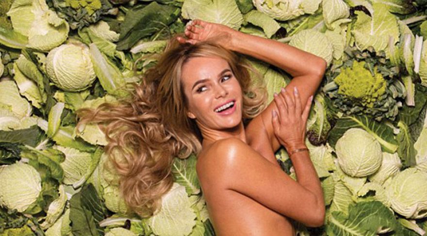 Amanda Holden PETA için soyundu