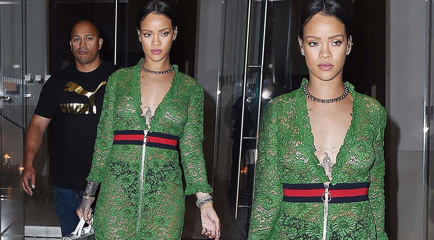 Rihanna’nın kaftan stili