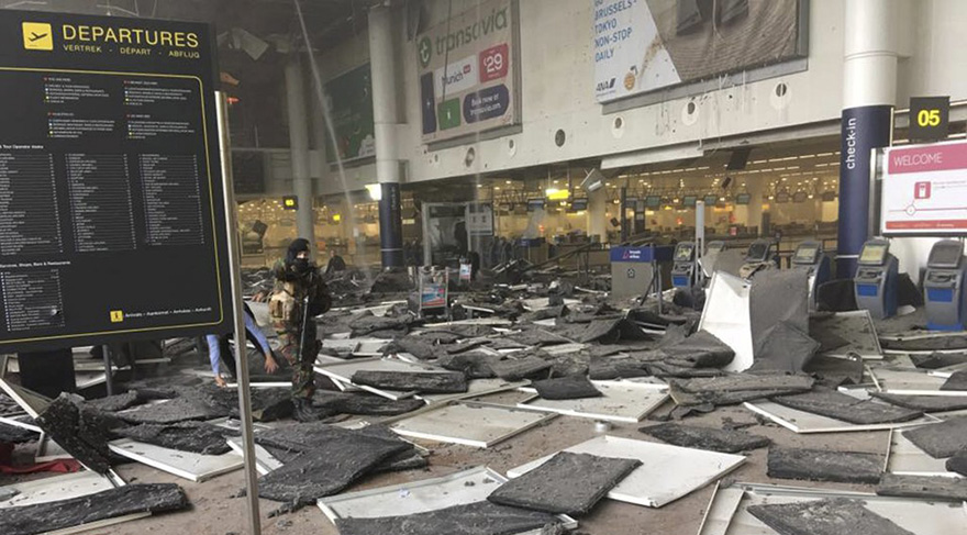 Image result for Zaventem Havalimanı terör eylemleri